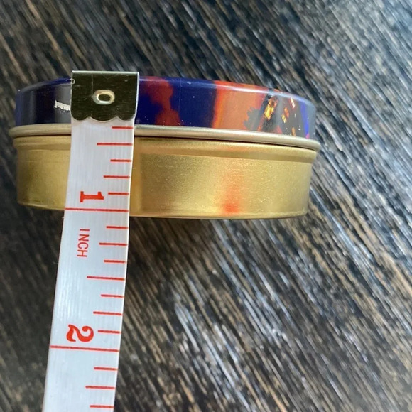 Round Keepsake Tin box with natural olive oil soap bar. See more in my closet - Picture 5 of 6